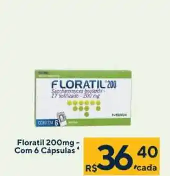 Coop Floratil 200mg Com 6 Cápsulas 200mg oferta
