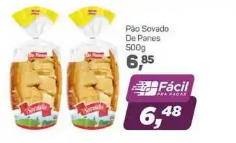 Supermercados São Vicente Pão Sovado De Panes 500g oferta