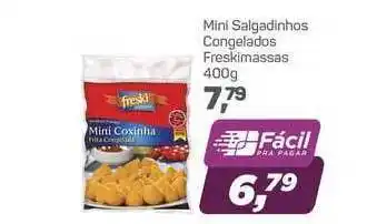 Mini Salgadinhos Congelados Freskimassas 400g