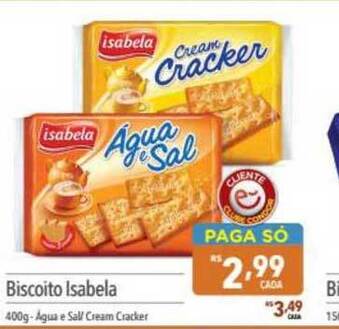 Supermercados Condor Biscoito Isabela oferta
