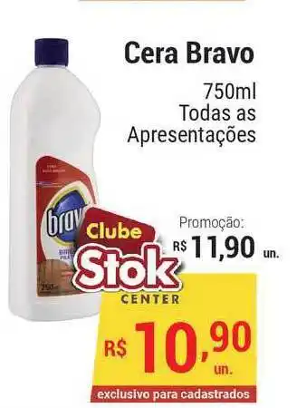 Cera Bravo 750ml