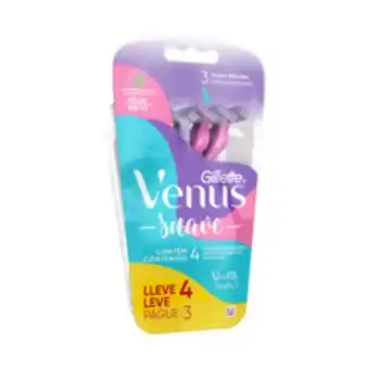 Supermercados Pague Menos Aparelho de depilação gillette venus simply com 4 unidades oferta