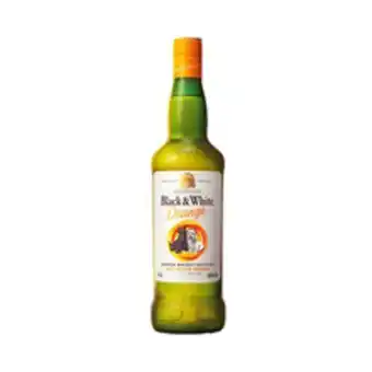 Whisky escocês infused black&white orange 700ml