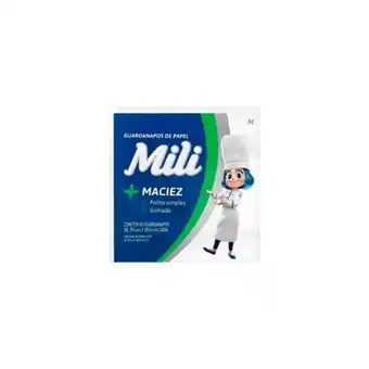 Rede Top Guardanapo de papel mili 30x29,5cm c/50 unidades oferta
