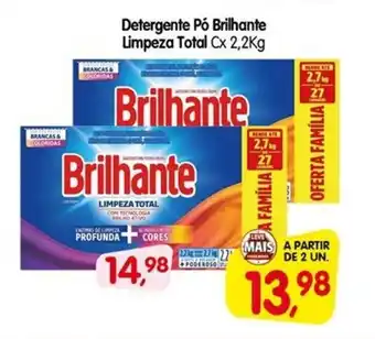 Cercadão Detergente po Brilhante Limpeza Total 2.2kg oferta