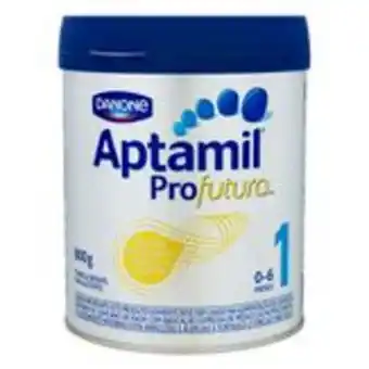 Fórmula infantil para lactentes aptamil profutura 1 danone lata 800g
