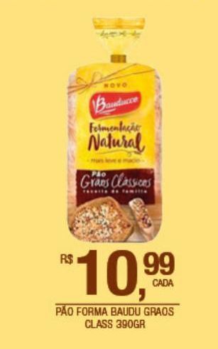 DB Supermercados Pão de forma bauducco 390g oferta