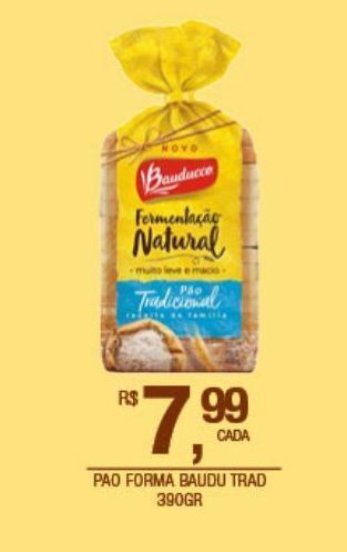 DB Supermercados Pão de forma bauducco 390g oferta