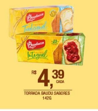 DB Supermercados Torrada bauducco 142g oferta