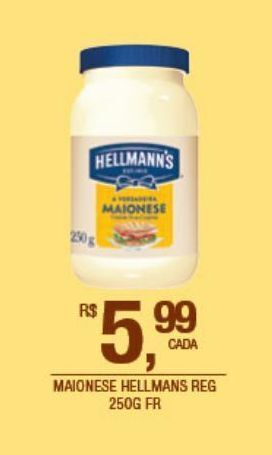 Maionese hellmann's 250g