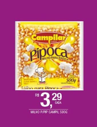 DB Supermercados Milho p/pipoca campil 500g oferta
