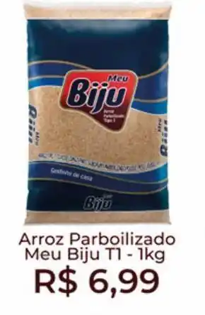 DB Supermercados Arroz parbolizado meu biju t1 1kg oferta