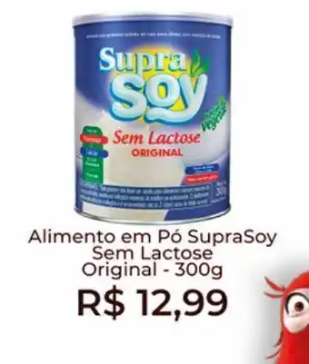 Alimento em pó supra soy 300g