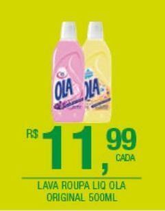 DB Supermercados Lava roupa líquido ola 500ml oferta