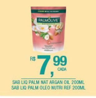 DB Supermercados Sabonete líquido palmolive 200ml oferta