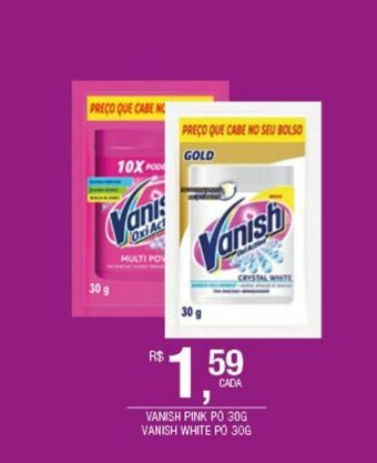 DB Supermercados Vanish pink pó 30g oferta