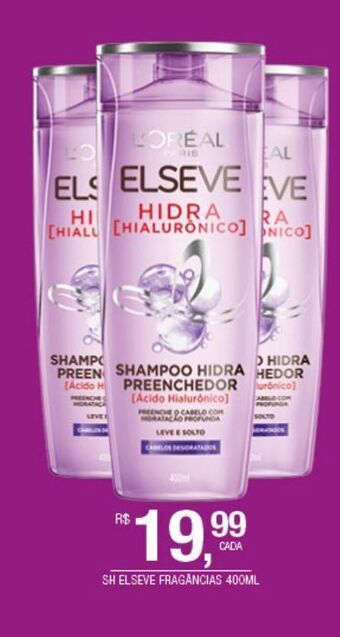 DB Supermercados Shampoo elsève 400ml oferta