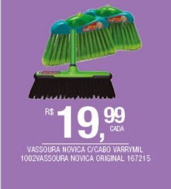 DB Supermercados Vassoura noviça oferta