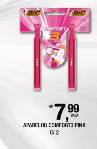 Aparelho comfort3 pink