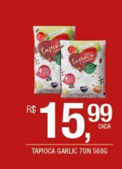 DB Supermercados Tapioca garlic oferta