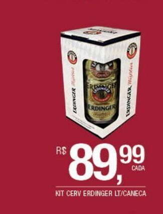DB Supermercados Cerveja erdinger oferta