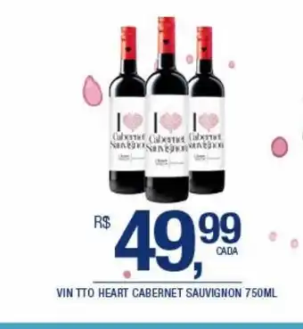 DB Supermercados Vinho tinto cabernet 750 ml oferta