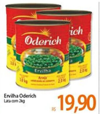 Atacadão Ervilha Oderich lata 2kg oferta