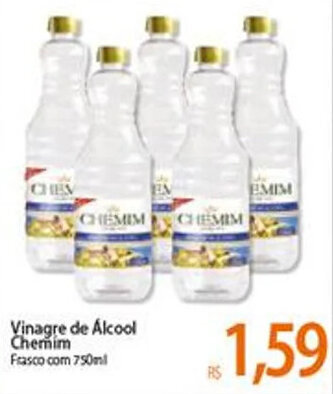 Atacadão Vinagre de Alcool Chemim 750ml oferta