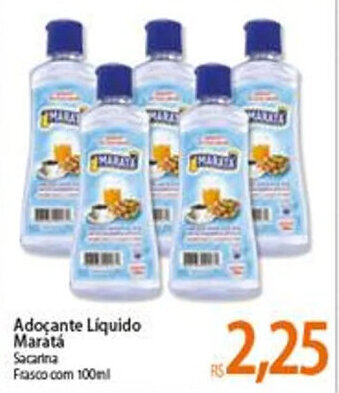 Atacadão Adocante Liquido Marata 100ml oferta