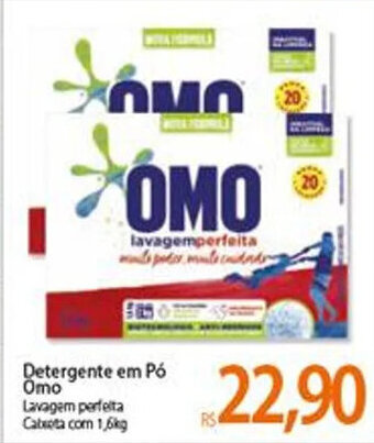 Atacadão Detergente em po Omo 1.6kg oferta