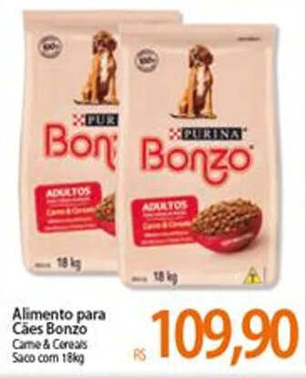 Atacadão Alimento para Caes & Bonzo oferta