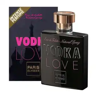 Vodka love de paris elysees eau de toilette feminino 100 ml 100 ml