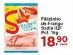 Filezinho de Frango Sadia IQF pct. 1kg
