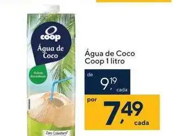Coop Água de coco oferta