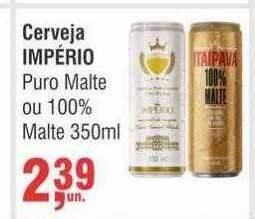 Higa Atacado Cerveja império oferta
