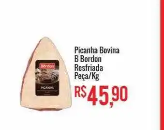Picanha bovina b bordon resfriada