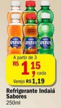 Ultrabox Refrigerante Indaia sabores 250ml oferta