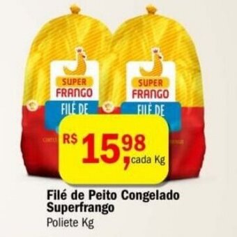 Ultrabox File de Peito Congelado Superfrango 1kg oferta