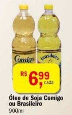 Ultrabox Oleo de Soja Comigo ou Brasileiro 900ml oferta