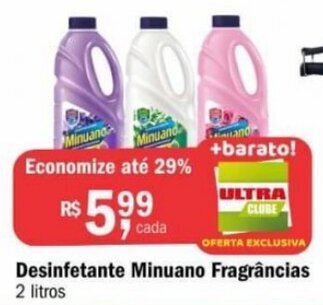 Ultrabox Desinfetante Minuano Frag. 2L oferta
