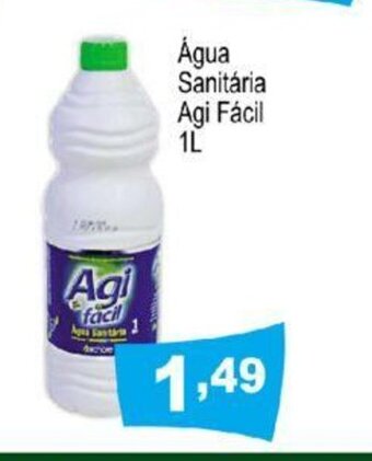 Calvo Atacadista Agua Sanitaria Agi Facil 1L oferta