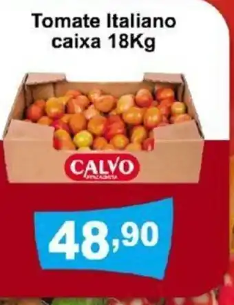 Calvo Atacadista Tomate Italiano caixa 18kg oferta