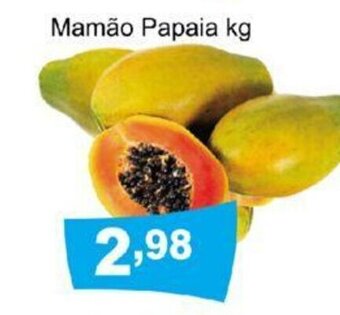 Calvo Atacadista Mamao Papaya 1kg oferta