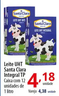Akki Atacadista Leite Uht Santa Clara Integral Tp 1L oferta