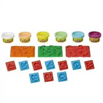 Conjunto de massinhas play-doh números hasbro - e8533 - colorido