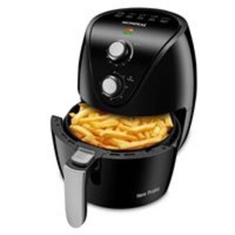 Novo Mundo Fritadeira sem óleo air fryer mondial, timer, controle de temperatura, 3,5l - af31 oferta