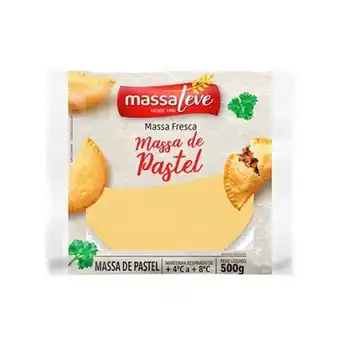 Massa para pastel massa leve discão embalagem 500g