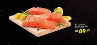 File salmão resfriado