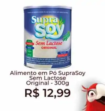 Alimento em pó suprasoy sem lactose original