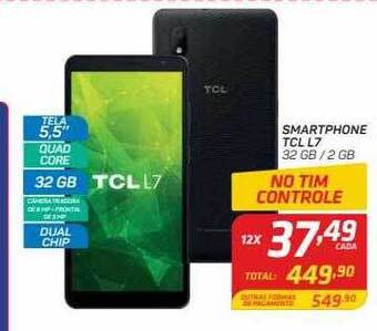 GBarbosa Smartphone tcl l7 32 gb - 2 gb oferta